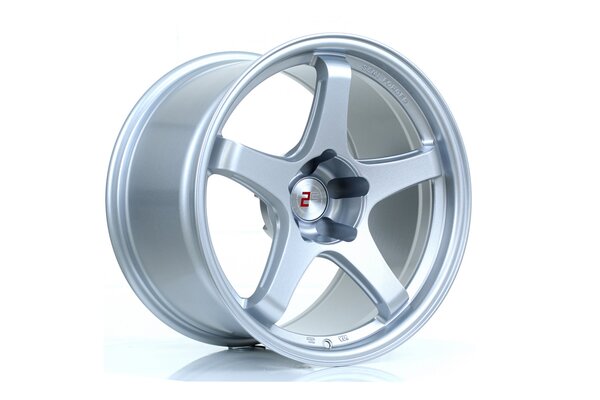 2FORGE ZF7 | 18x11 | 5x100 | ET 18 TO 38 | 76 | CRYSTAL SILVER