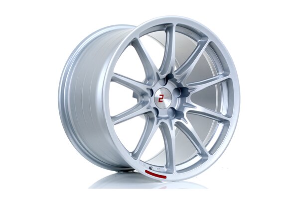 2FORGE ZF8 | 20x8,5 | 5x100 | ET 10 TO 25 | 76 | CRYSTAL SILVER