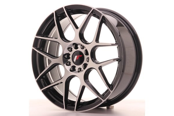 JR Wheels JR18 18x7,5 ET40 5x112/114 Black Machined