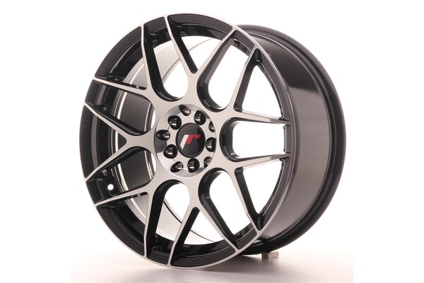 JR Wheels JR18 18x8,5 ET40 5x112/114 Black Machined