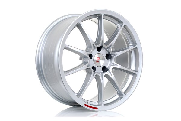 2FORGE ZF8 | 18x11 | 5x98 | ET 20 TO 50 | 76 | SILVER