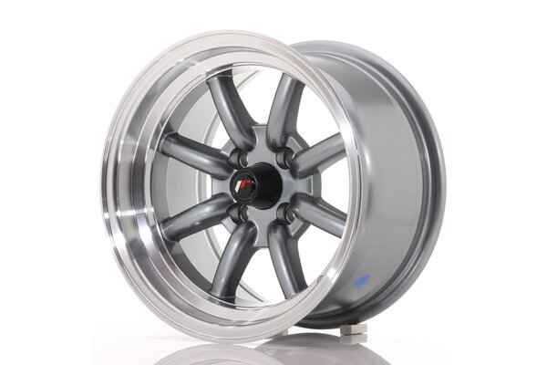 JR Wheels JR19 14x8 ET-13 4x100 Gun Metal