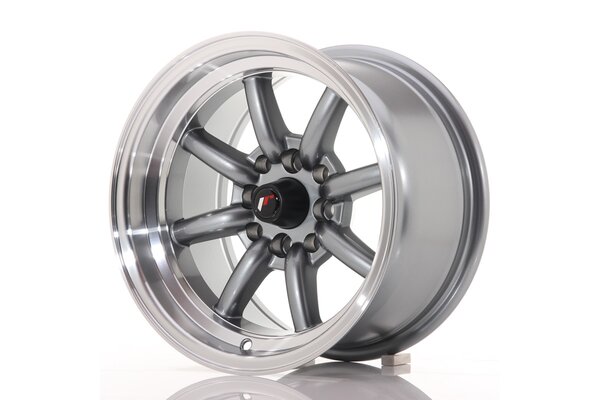 JR Wheels JR19 14x8 ET-13 4x100/114 Gun Metal