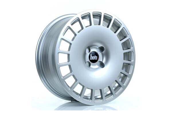 BOLA B12 | 17x8 | 4x100 | ET 30 TO 45 | 76 | CRYSTAL SILVER