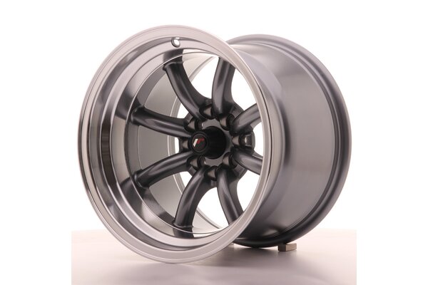 JR Wheels JR19 15x10,5 ET-32 4x100/114 Gun Metal