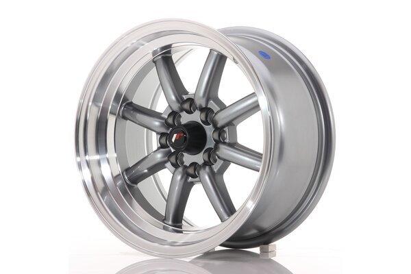 JR Wheels JR19 15x8 ET0 4x100/114 Gun Metal