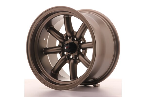 JR Wheels JR19 15x9 ET-13 4x100/114 Matt Bronze