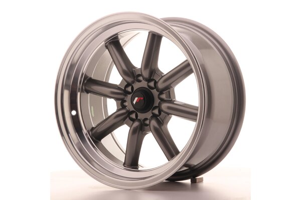 JR Wheels JR19 16x8 ET0 4x100/114 Gun Metal