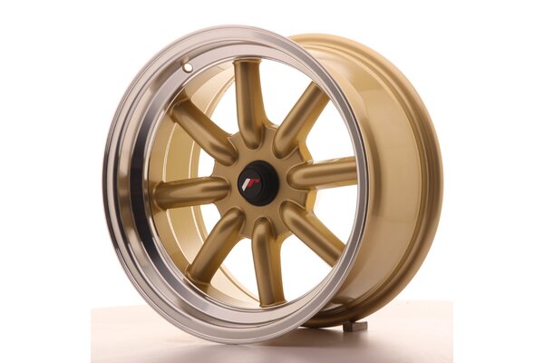 JR Wheels JR19 16x8 ET-20-0 BLANK Gold