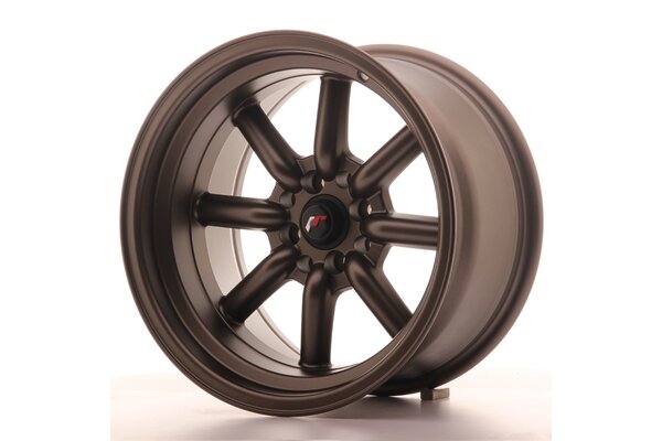 JR Wheels JR19 16x9 ET-15 4x100/114 Matt Bronze