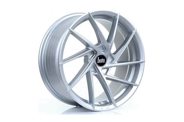 BOLA B26 | 18x8 | 5x108 | ET 40 TO 45 | 76 | CRYSTAL SILVER