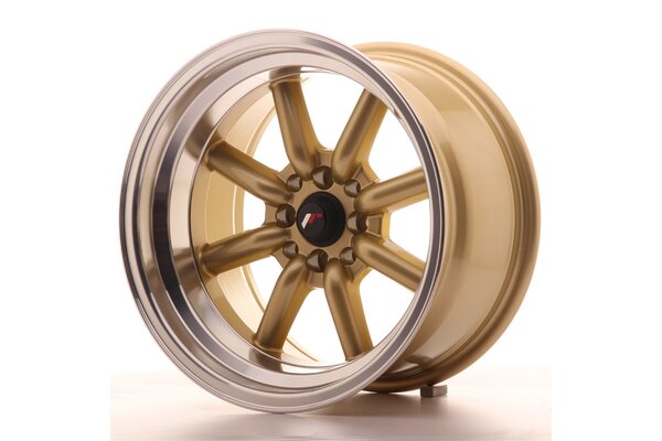 JR Wheels JR19 16x9 ET-15 4x100/114 Gold