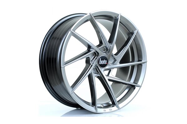 BOLA B26 | 18x8 | 5x108 | ET 40 TO 45 | 76 | HYPER BLACK