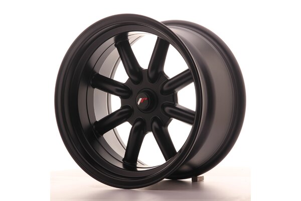 JR Wheels JR19 16x9 ET-25-(-15) BLANK Matt Black