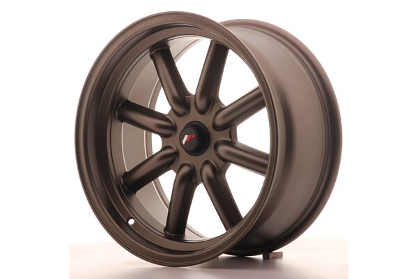 JR Wheels JR19 17x8 ET-20-0 BLANK Matt Bronze