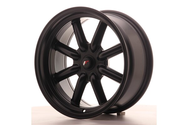 JR Wheels JR19 17x8 ET-20-0 BLANK Matt Black