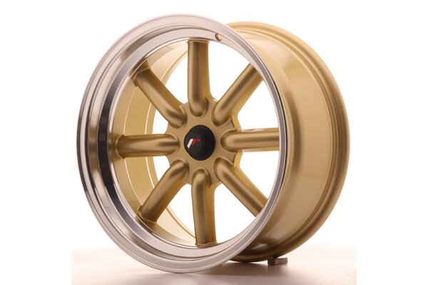 JR Wheels JR19 17x8 ET-20-0 BLANK Gold