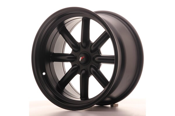 JR Wheels JR19 17x9 ET-25-(-10) BLANK Matt Black