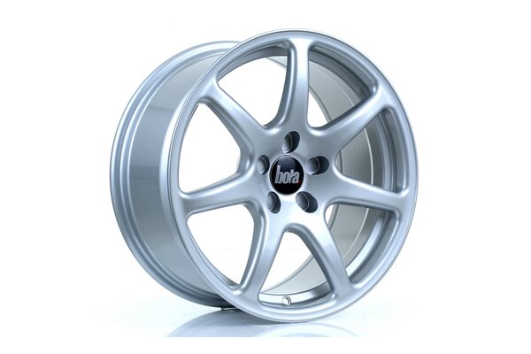 BOLA B7 | 18x8,5 | 5x98 | ET 25 TO 45 | 76 | CRYSTAL SILVER