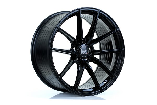 BOLA FLC | 20x10 | 5x98 | ET 42 TO 45 | 76 | GLOSS BLACK