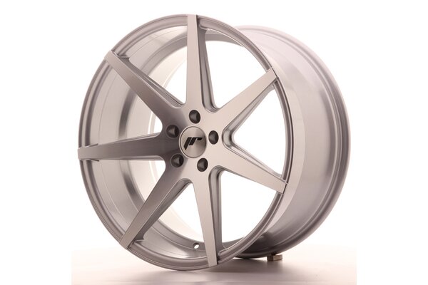 JR Wheels JR20 20x10 ET40 5x112 Silver Machined