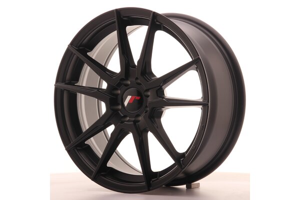 JR Wheels JR21 17x7 ET40 4x100/114 Matt Black