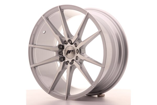 JR Wheels JR21 18x8,5 ET40 5x112/114 Silver Machined