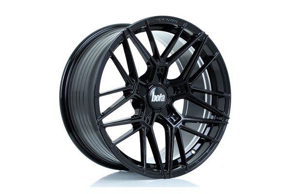 BOLA FLZ | 18x9 | 5x100 | ET 25 TO 50 | 76 | GLOSS BLACK