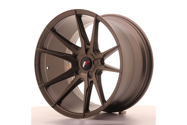 JR Wheels JR21 19x11 ET15-30 5H(5x...) Matt Bronze