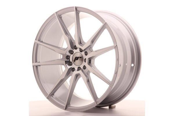 JR Wheels JR21 19x8,5 ET35 5x100/120 Silver Machined Face