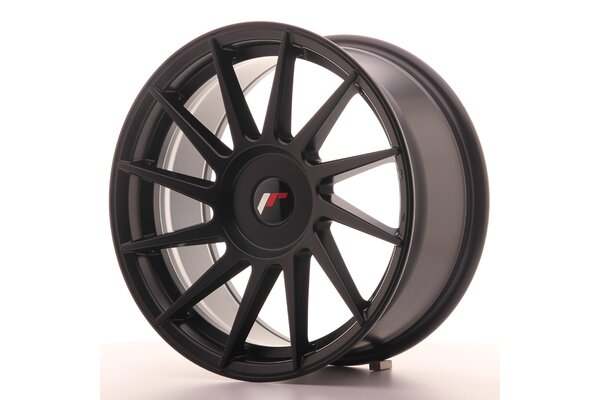 JR Wheels JR22 17x8 ET25-35 BLANK Matt Black