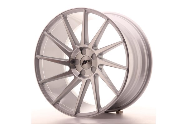 JR Wheels JR22 20x10 ET20-40 5H(5x...) Silver Machined Face