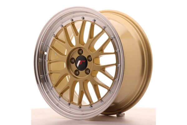 JR Wheels JR23 18x8,5 ET35 5x100 Gold w/Machined Lip