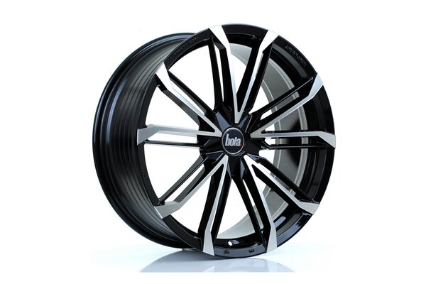 BOLA VANSPORT B23 | 20x8,5 | 5x98 | ET 38 TO 45 | 76 | GLOSS BLACK POLISHED FACE