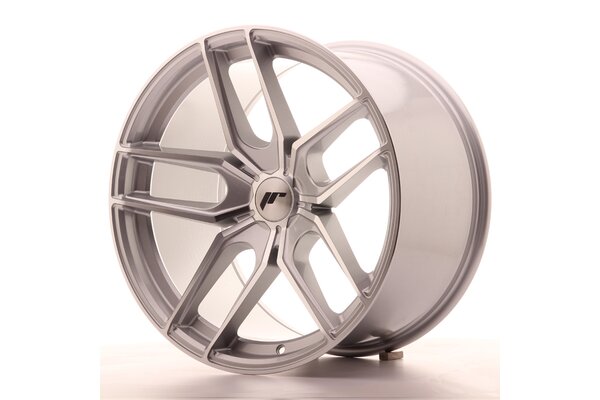 JR Wheels JR25 19x11 ET20-40 5H(5x...) Silver Machined Face