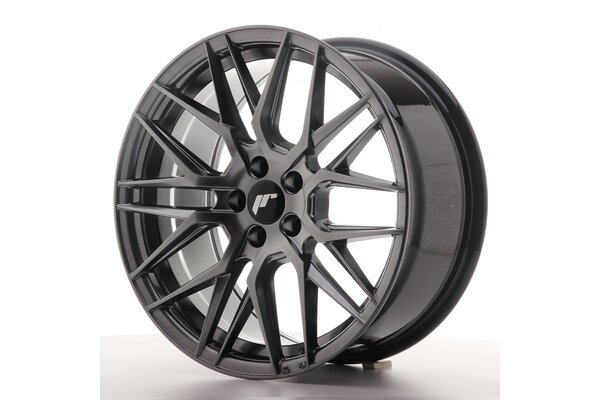 JR Wheels JR28 17x8 ET40 5x112 Hyper Black