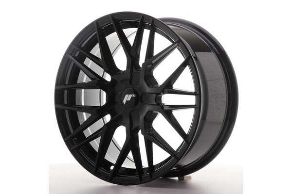 JR Wheels JR28 17x8 ET25-40 BLANK Gloss Black