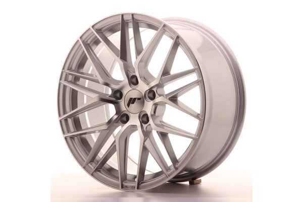 JR Wheels JR28 18x8,5 ET35 5x120 Silver Machined Face