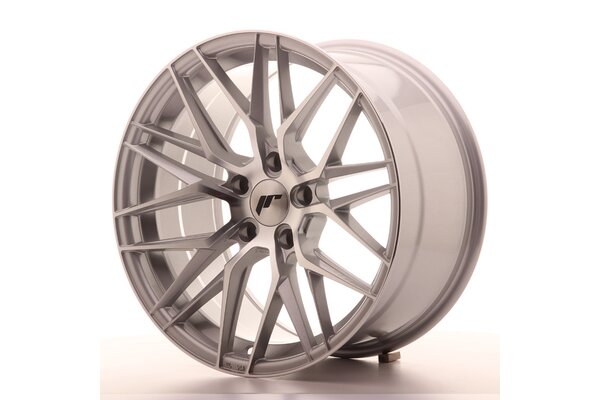 JR Wheels JR28 18x9,5 ET35 5x120 Silver Machined Face