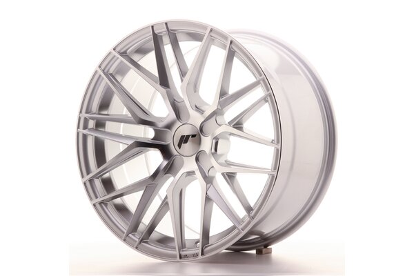 JR Wheels JR28 18x9,5 ET20-40 5H(5x...) Silver Machined Face