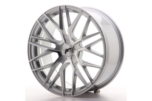 JR Wheels JR28 19x8,5 ET20-40 5H(5x...) Silver Machined Face