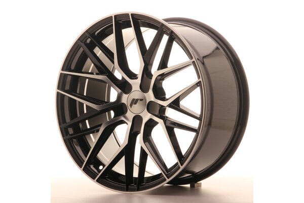 JR Wheels JR28 19x9,5 ET20-40 5H(5x...) Gloss Black Machined Face