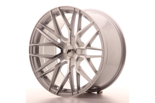 JR Wheels JR28 20x10 ET20-40 5H(5x...) Silver Machined Face