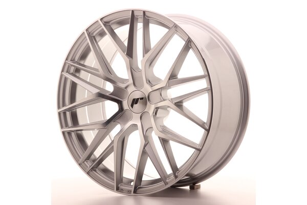 JR Wheels JR28 20x8,5 ET20-40 5H(5x...) Silver Machined Face