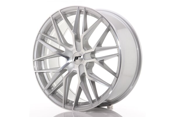 JR Wheels JR28 21x9 ET15-45 5H(5x...) Silver Machined Face