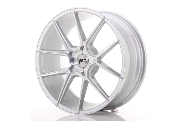 JR Wheels JR30 20x8,5 ET20-42 5H(5x...) Silver Machined Face