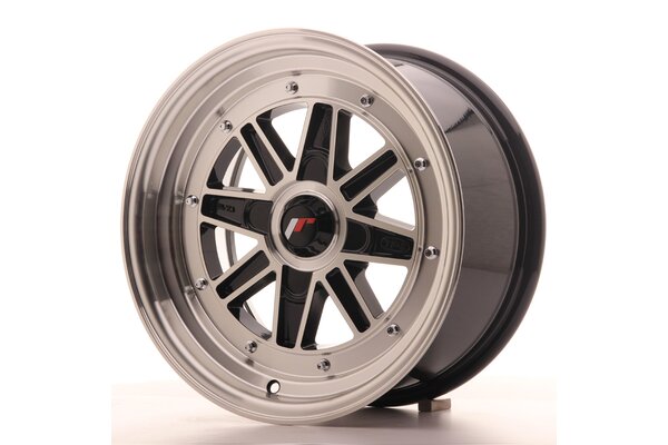 JR Wheels JR31 15x7.5 ET20 4H(4x...) Gloss Black Machined...