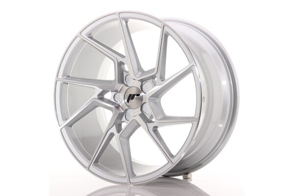 JR Wheels JR33 19x9,5 ET20-45 5H(5x...) Silver Machined Face