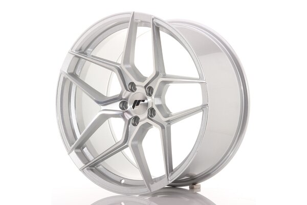 JR Wheels JR34 20x10 ET40 5x120 Silver Machined Face