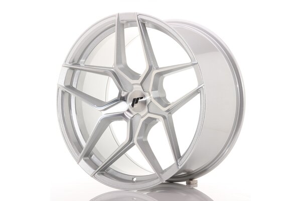 JR Wheels JR34 20x10 ET20-40 5H(5x...) Silver Machined Face